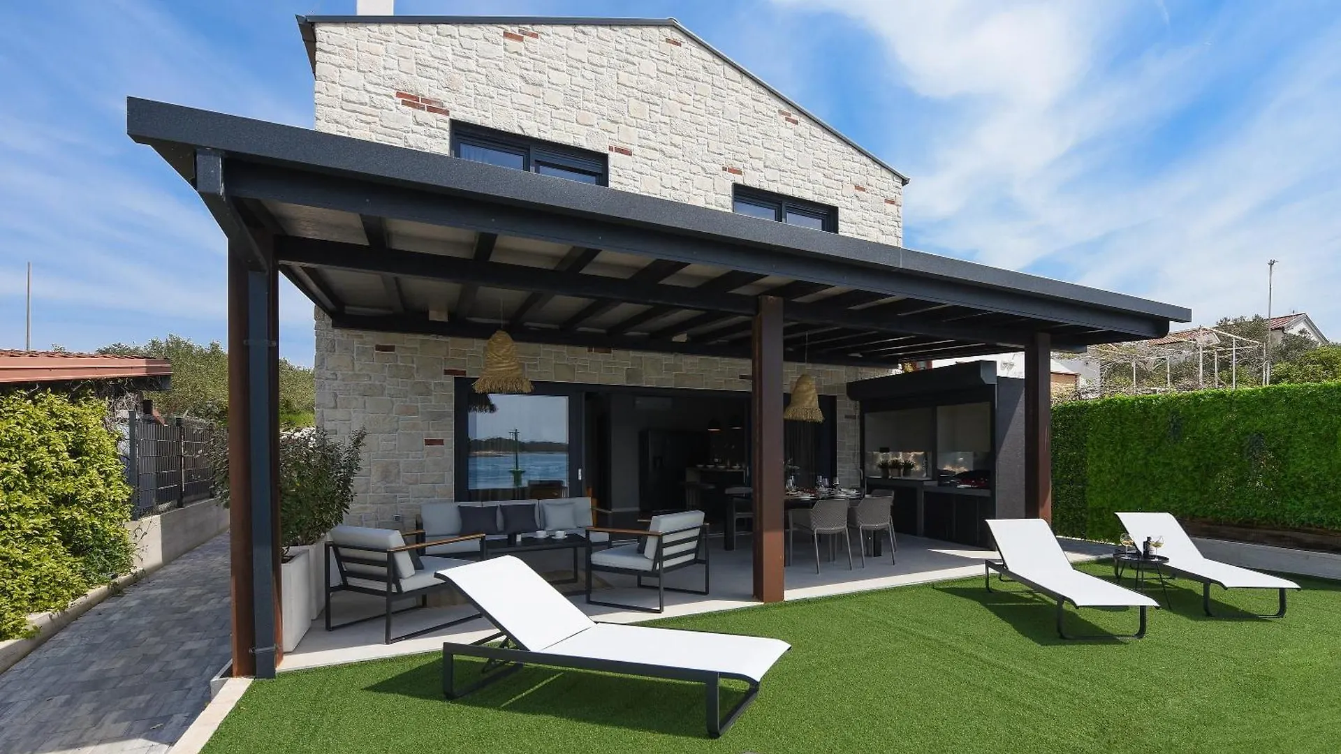 New Luxury Feel Good House By The Sea Villa Zdrelac