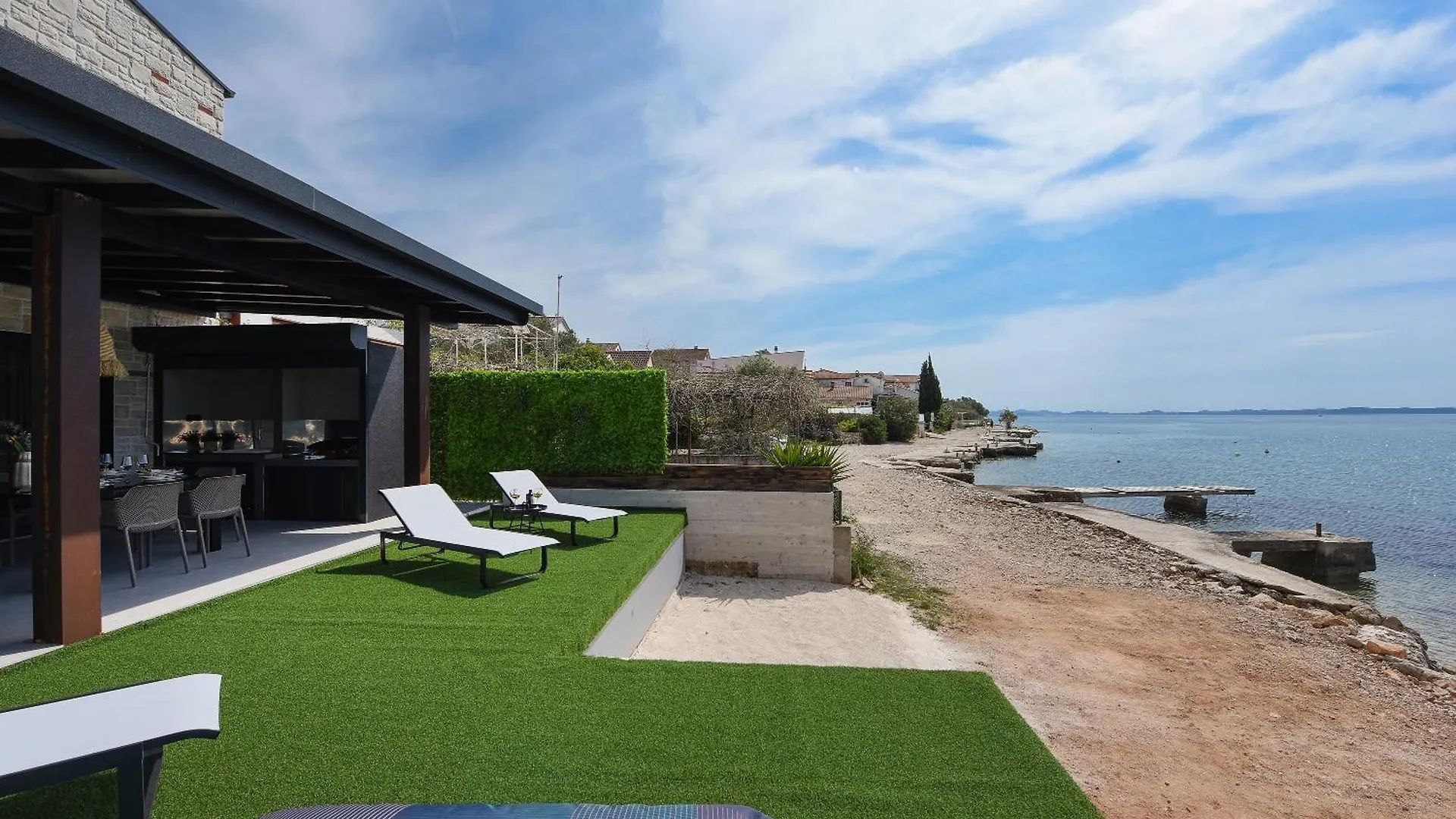 New Luxury Feel Good House By The Sea Villa Zdrelac 0*,